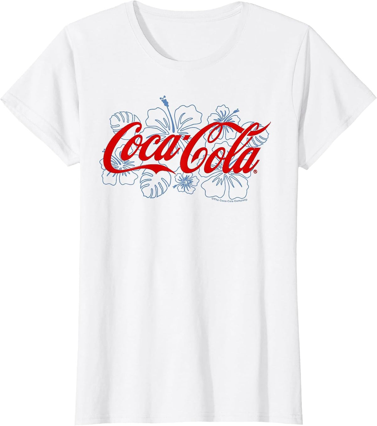 Coca-Cola Hawaiian Floral Logo T-Shirt