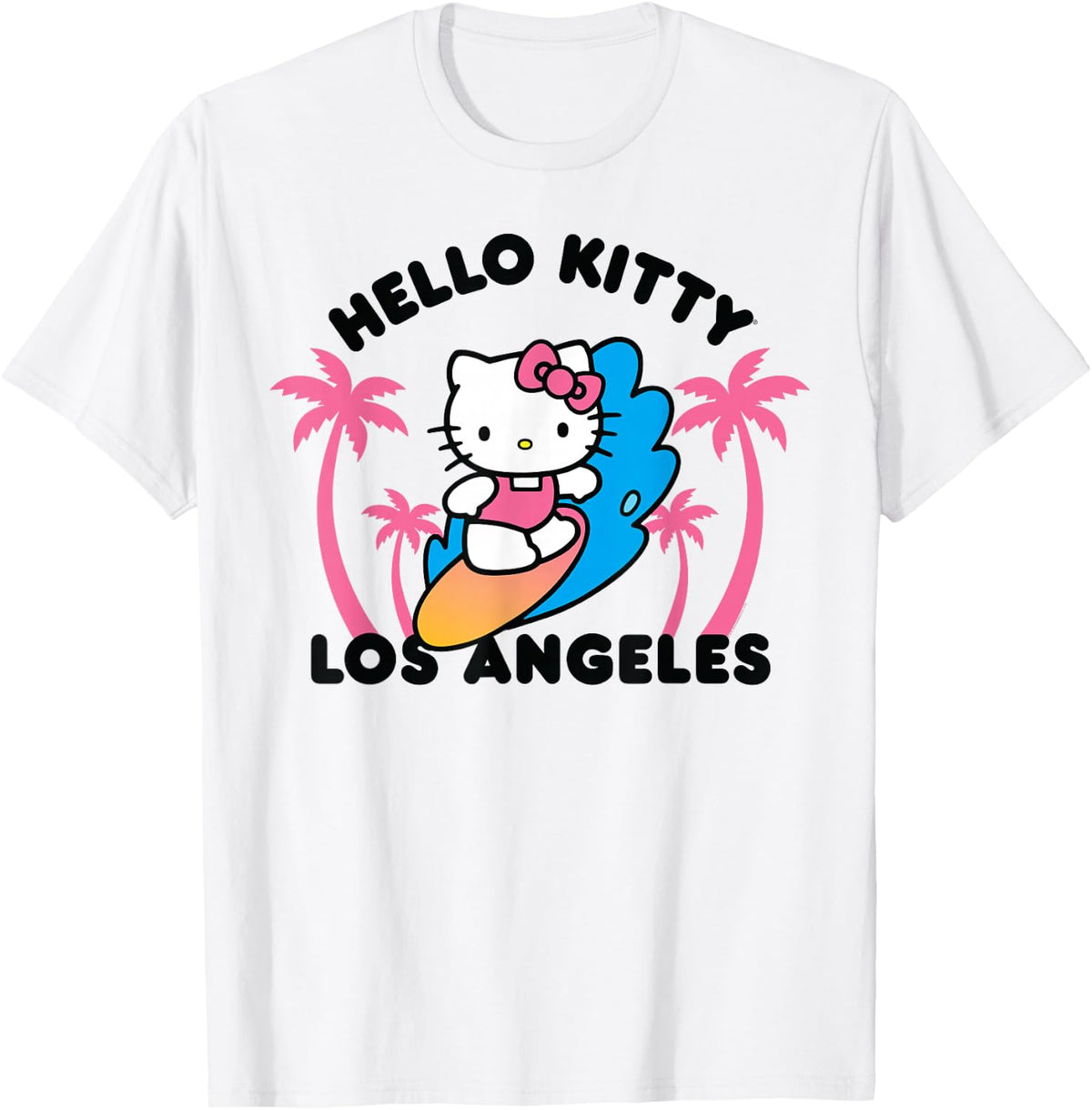 Hello Kitty Los Angeles Surfing T-Shirt