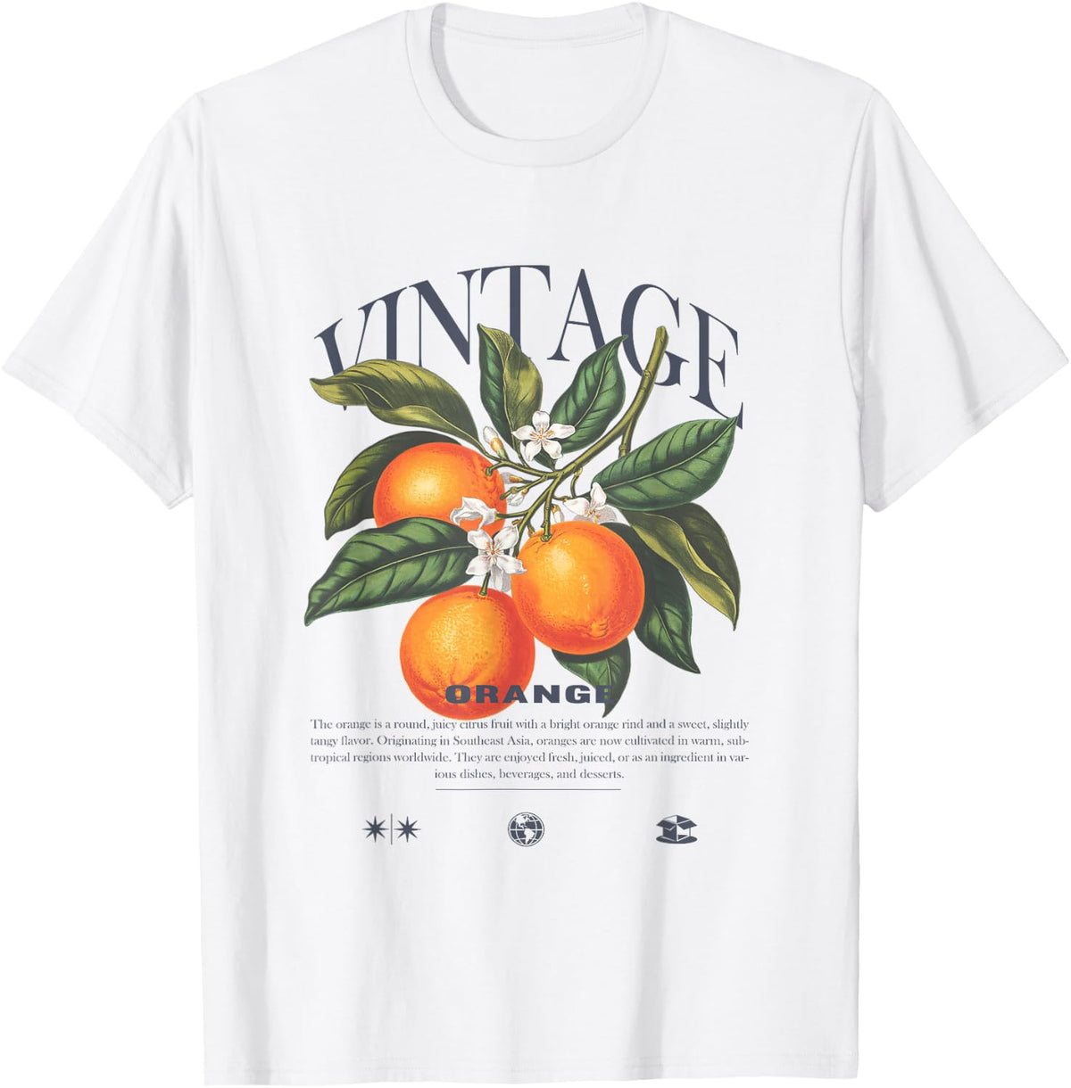 Orange Vintage T-Shirt Football Club Store