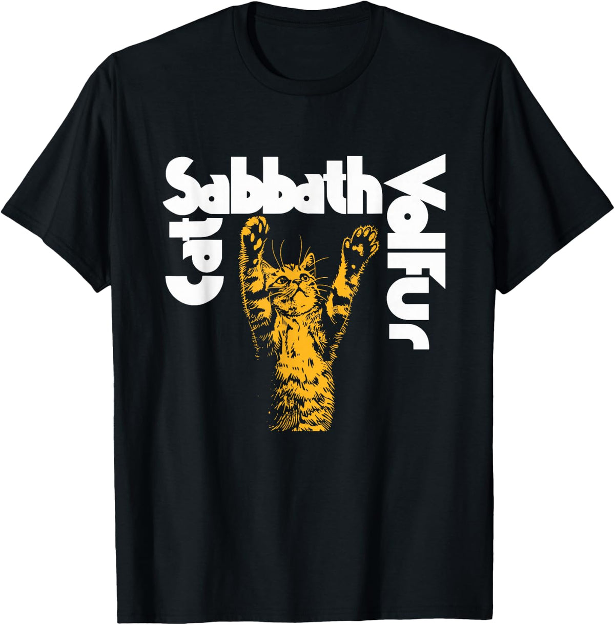 Cat Sabbath Funny Cat T-Shirt