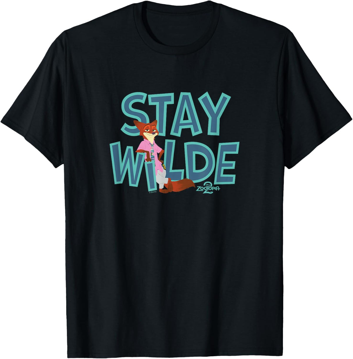 Zootopia 2 - Nick Wilde - Stay Wilde T-Shirt Football Club Store