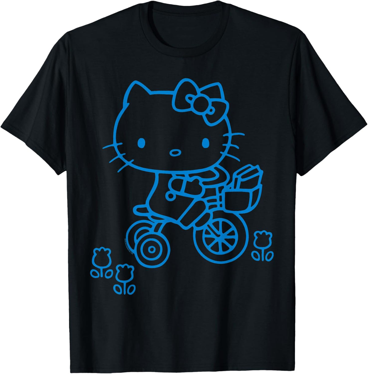 Hello Kitty Retro Bike Ride Tee Shirt T-Shirt