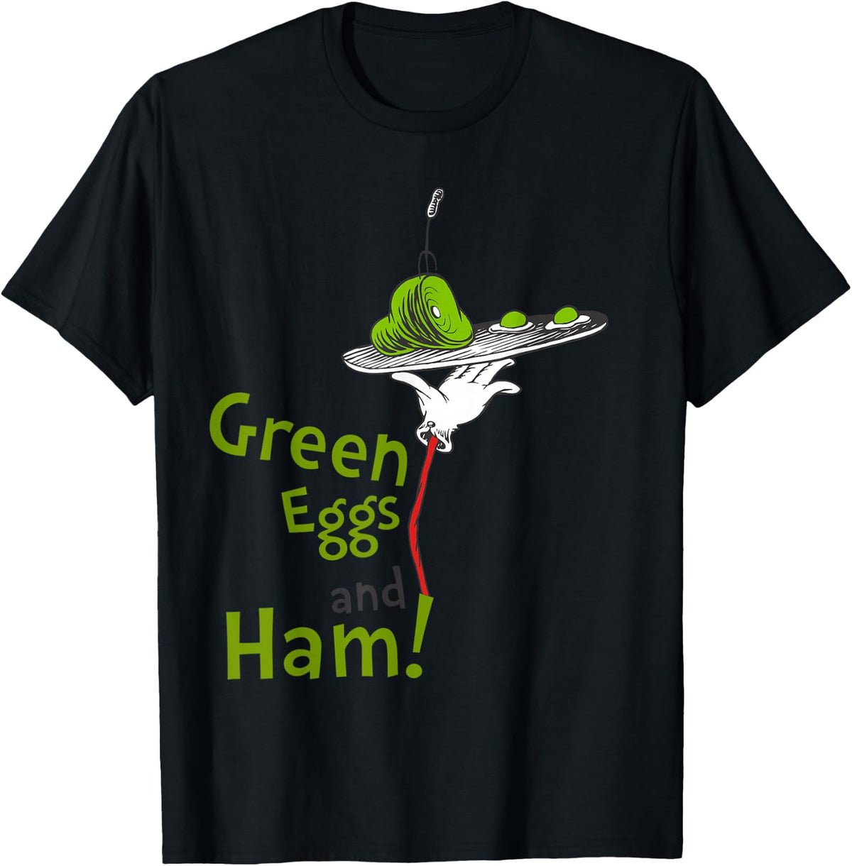 Dr. Seuss Green Eggs and Ham Title T-Shirt