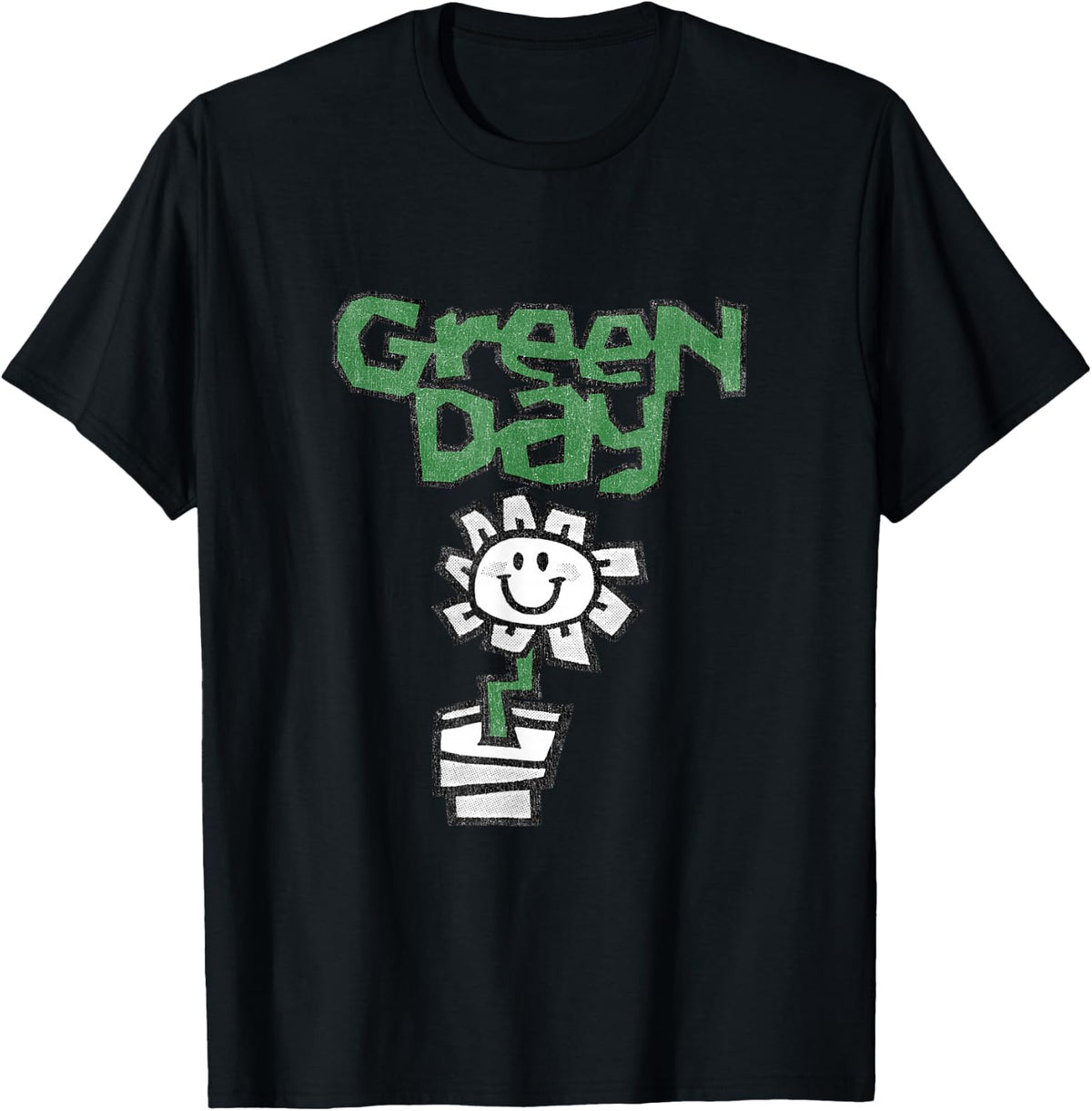 Green Day Flower Pot T-Shirt | Funny Tshirts for Men and Women | Garden Plant Tees