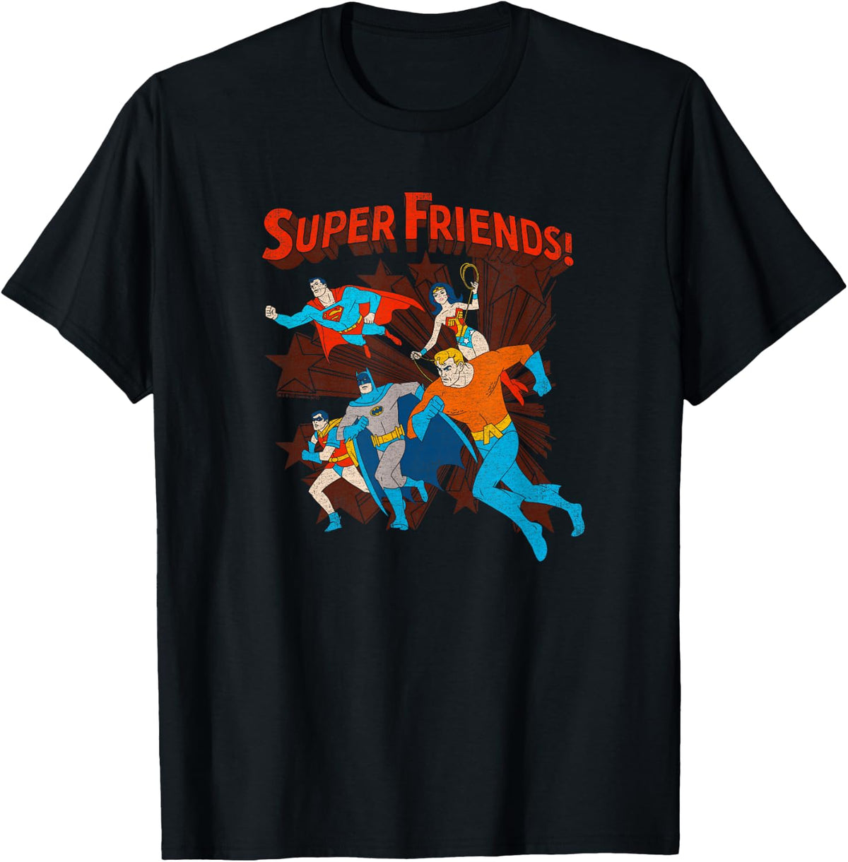 Justice League Super Friends Running T-Shirt Football Club Store
