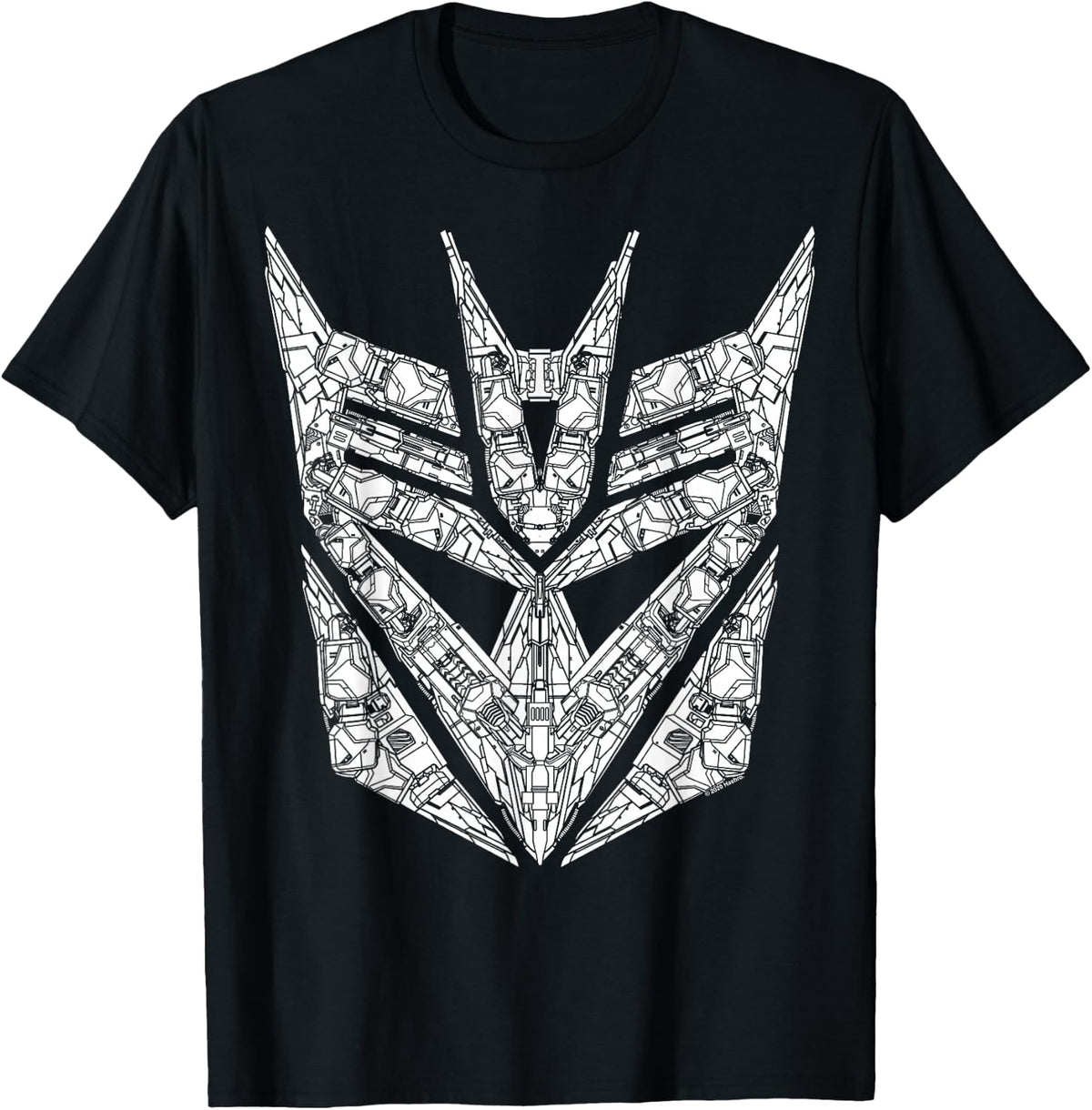 Transformers Decepticons Detailed Logo T-Shirt Small Football Club Store