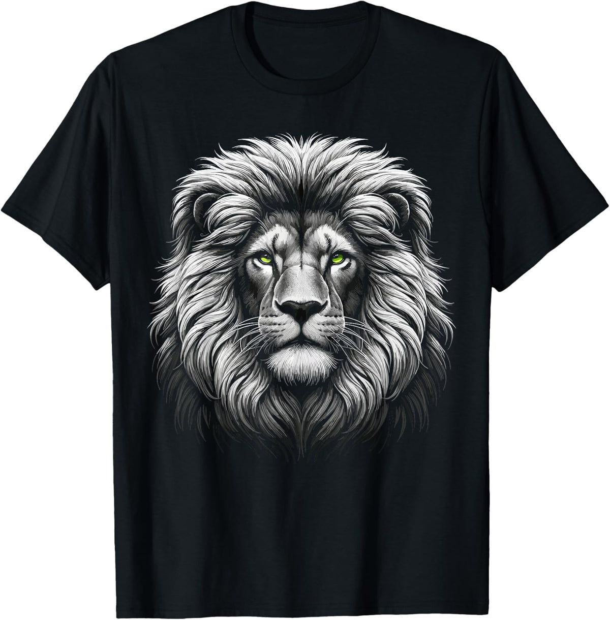 Lion with Green Eyes T-Shirt
