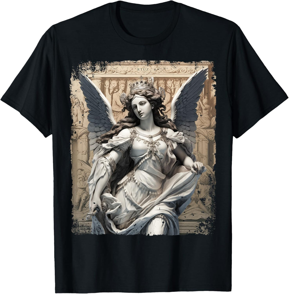 Aesthetic Clothes Vintage Streetwear Fashion Women Men Angel T-Shirt