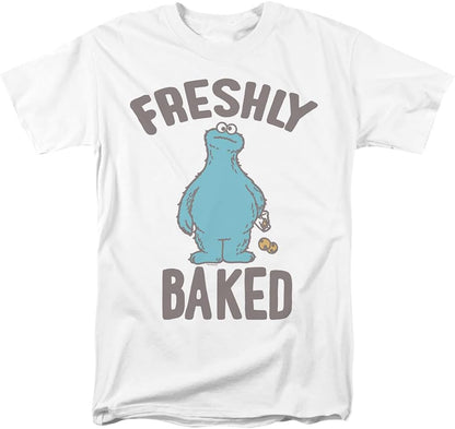 Sesame Street The Right Out The Oven Unisex Adult T Shirt