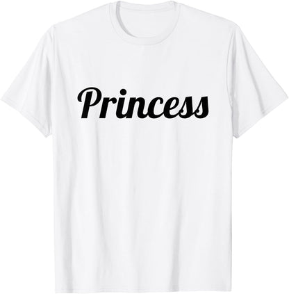 T-Shirt that says the Word - PRINCESS - on it | Cute Gift Football Club Store