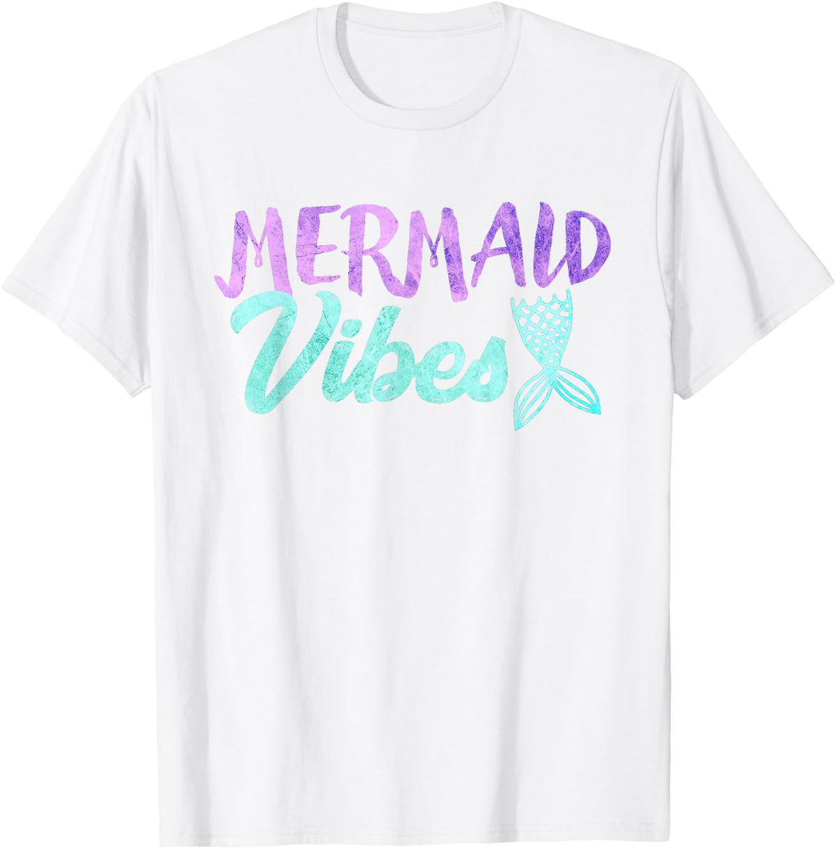 Mermaid Vibes Mermaid Tail Women Girl T-Shirt Football Club Store