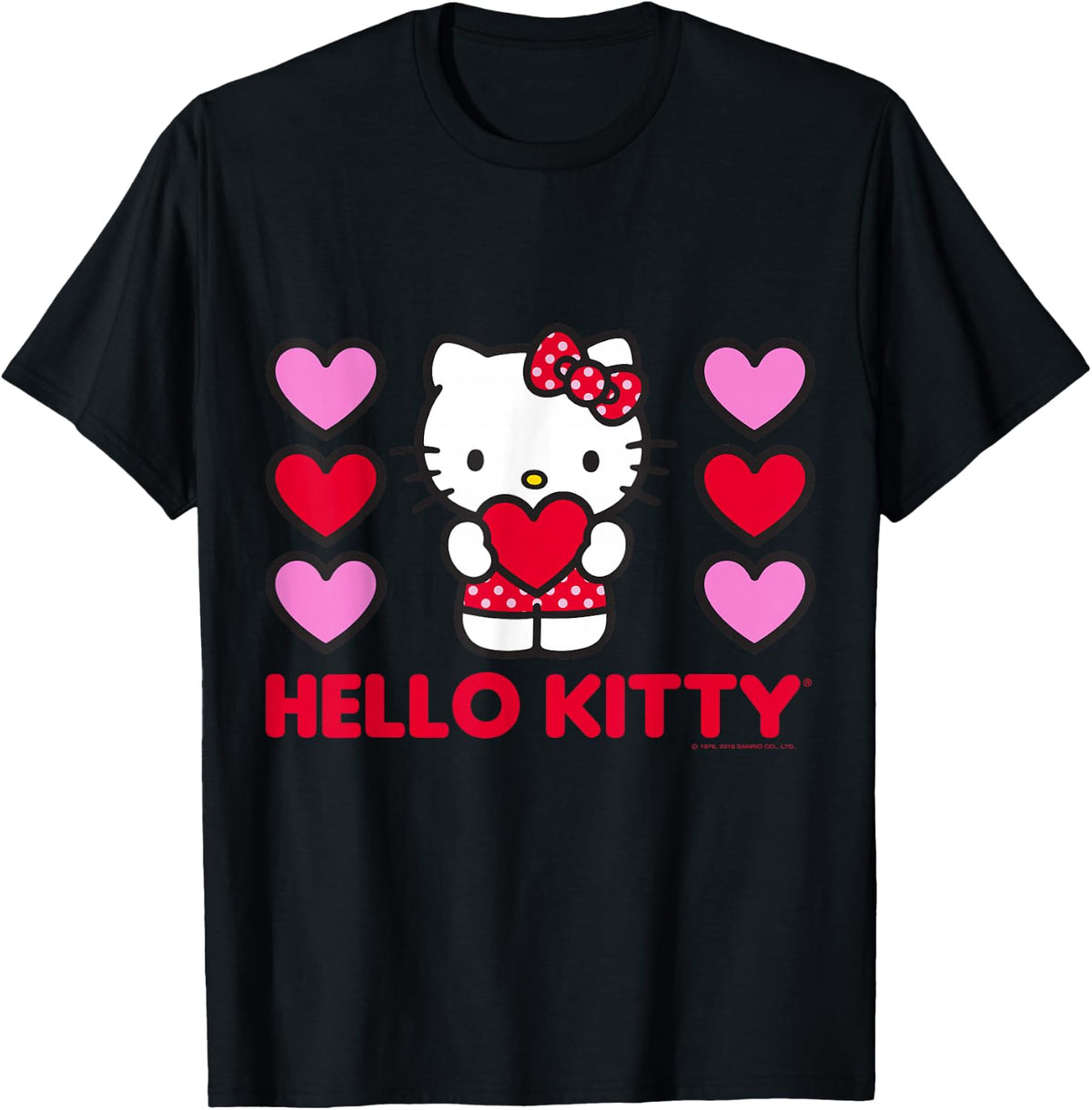 Hello Kitty Valentine Hearts Shirt T-Shirt
