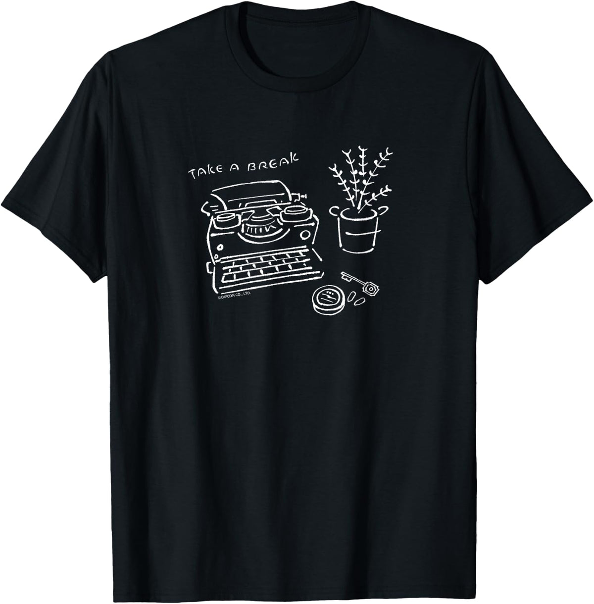 Resident Evil Line Art (A) T-Shirt