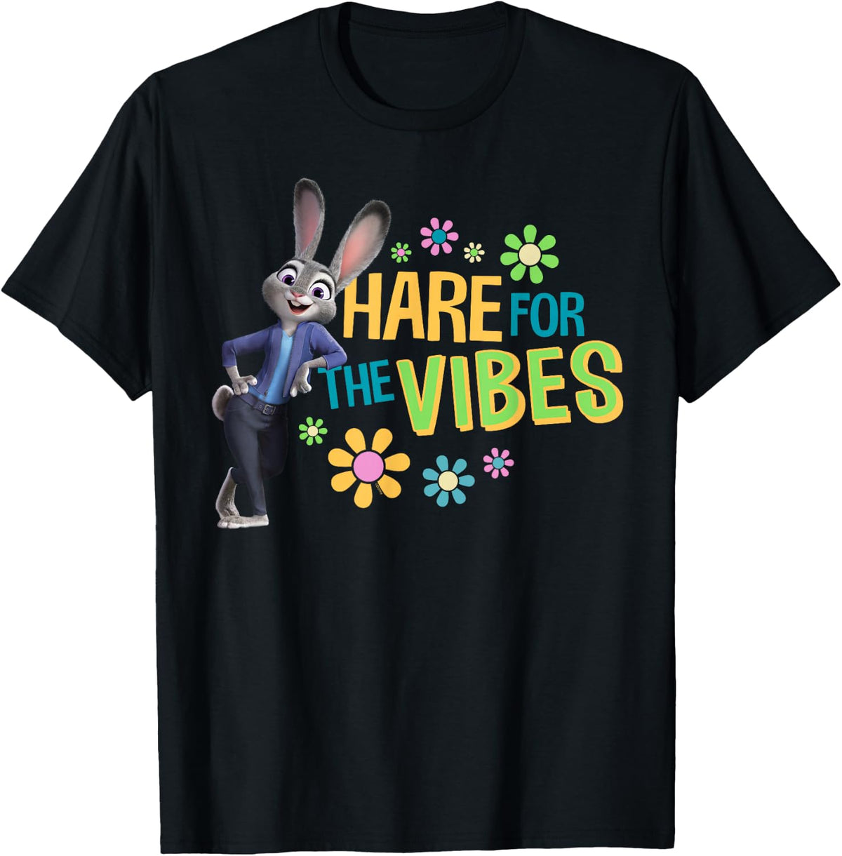 Disney Zootopia 2 Judy Hopps Hare for The Vibes Funny T-Shirt Football Club Store