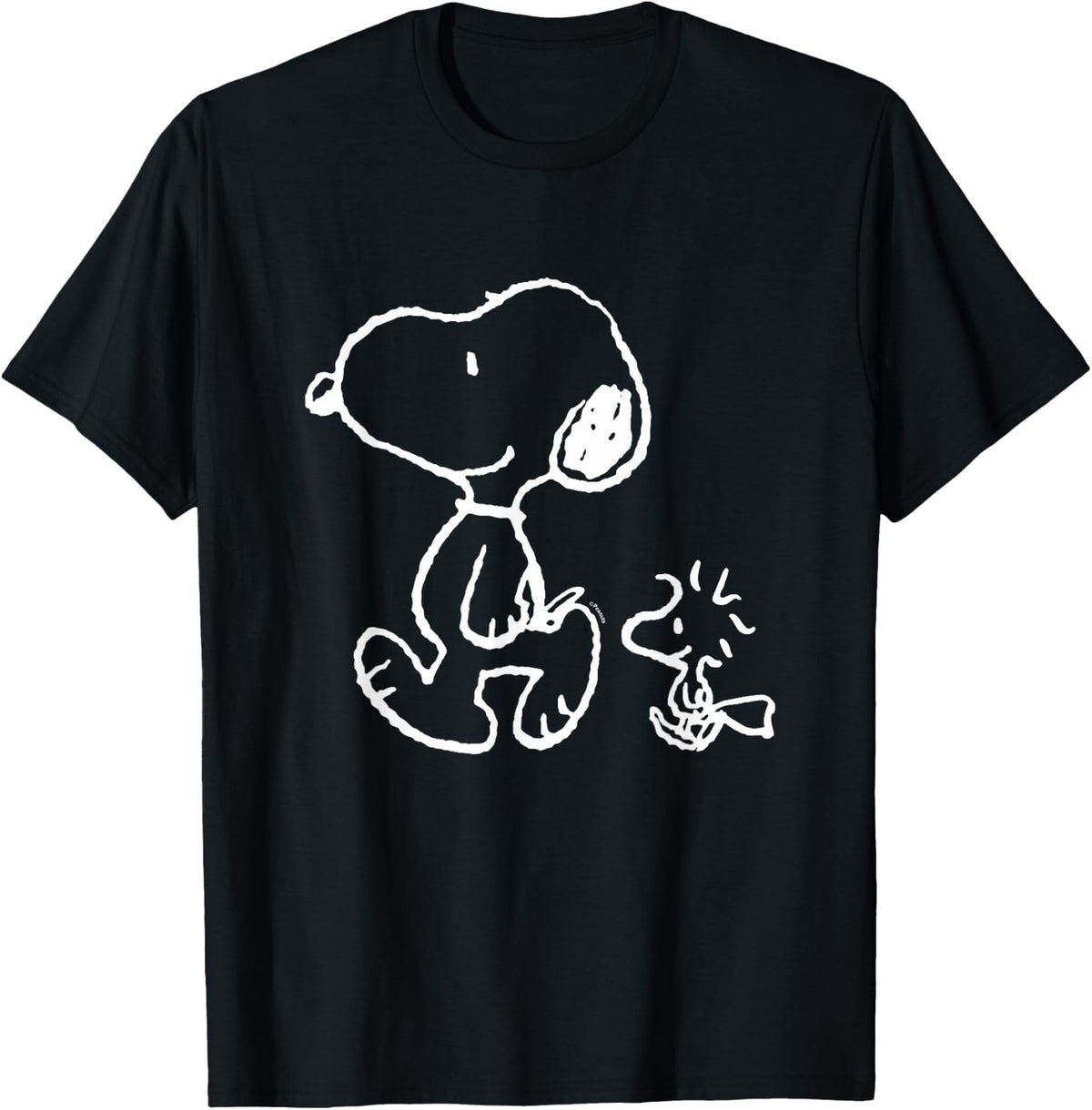Snoopy Woody Walk T-Shirt Comfort Serenity Clothing Store