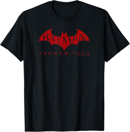 Batman: Arkham City Red Bat T-Shirt Football Club Store