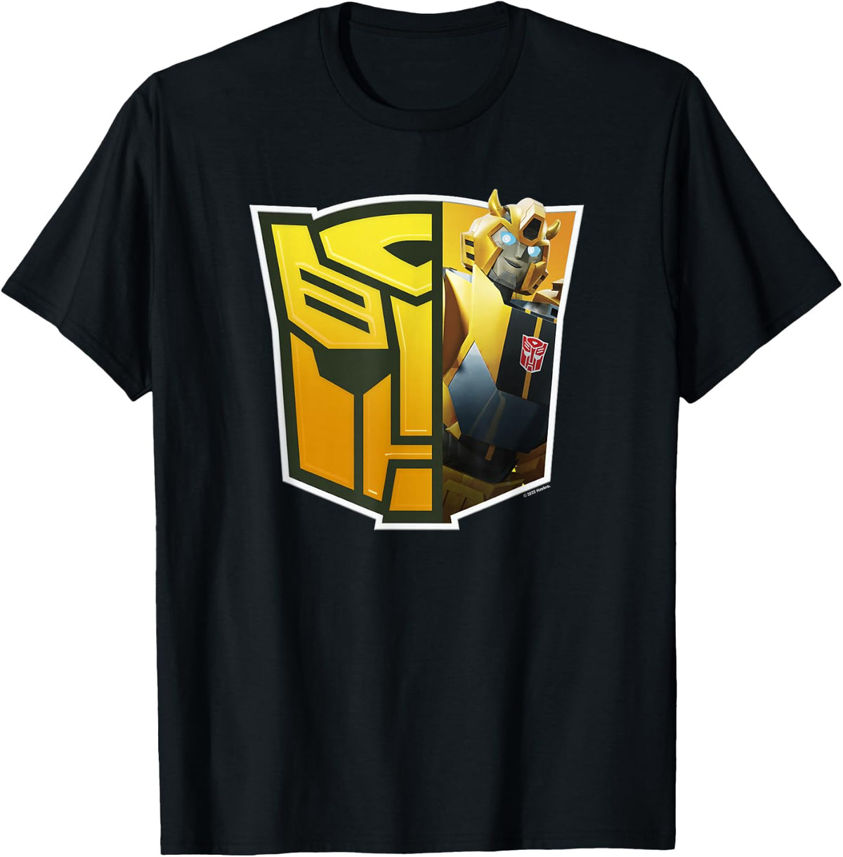 Transformers: EarthSpark Bumblebee Logo Fill T-Shirt Football Club Store