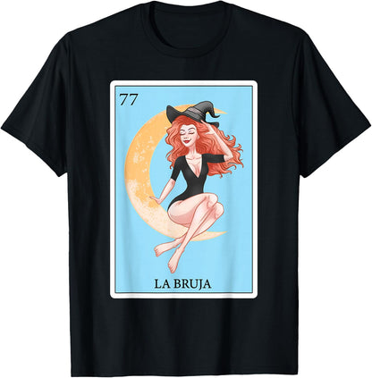 Funny Spanish-Mexican Bingo Gifts - La Bruja T-Shirt