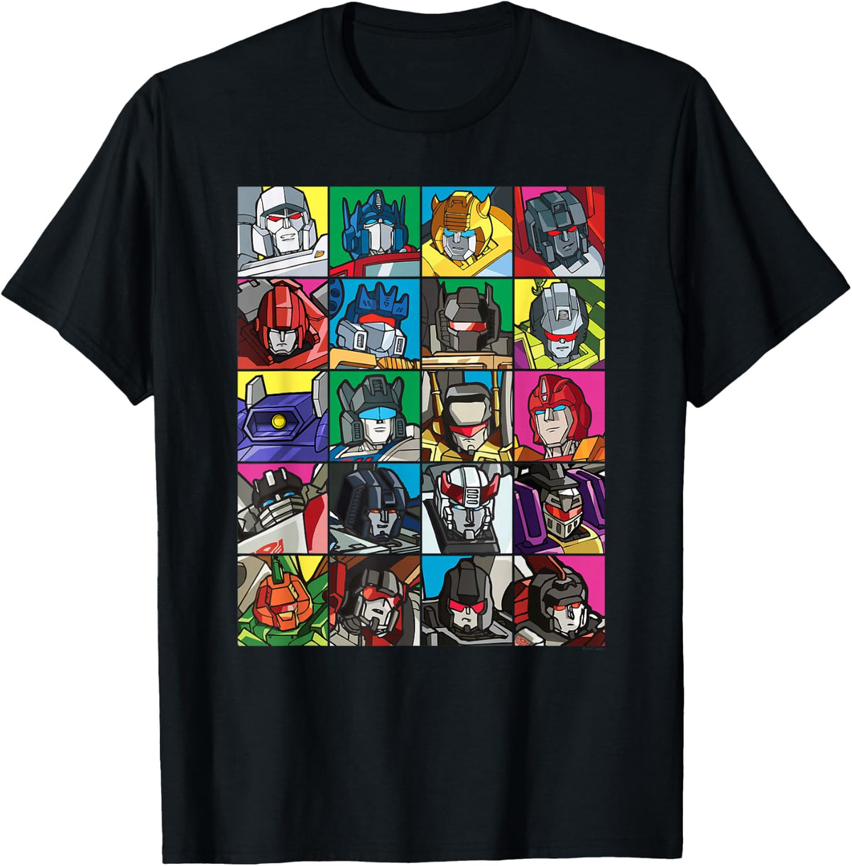 Transformers Transformer Squares T-Shirt Football Club Store